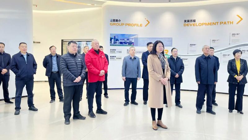 河南省政協(xié)副主席霍金花一行蒞臨旭瑞集團參觀調(diào)研！